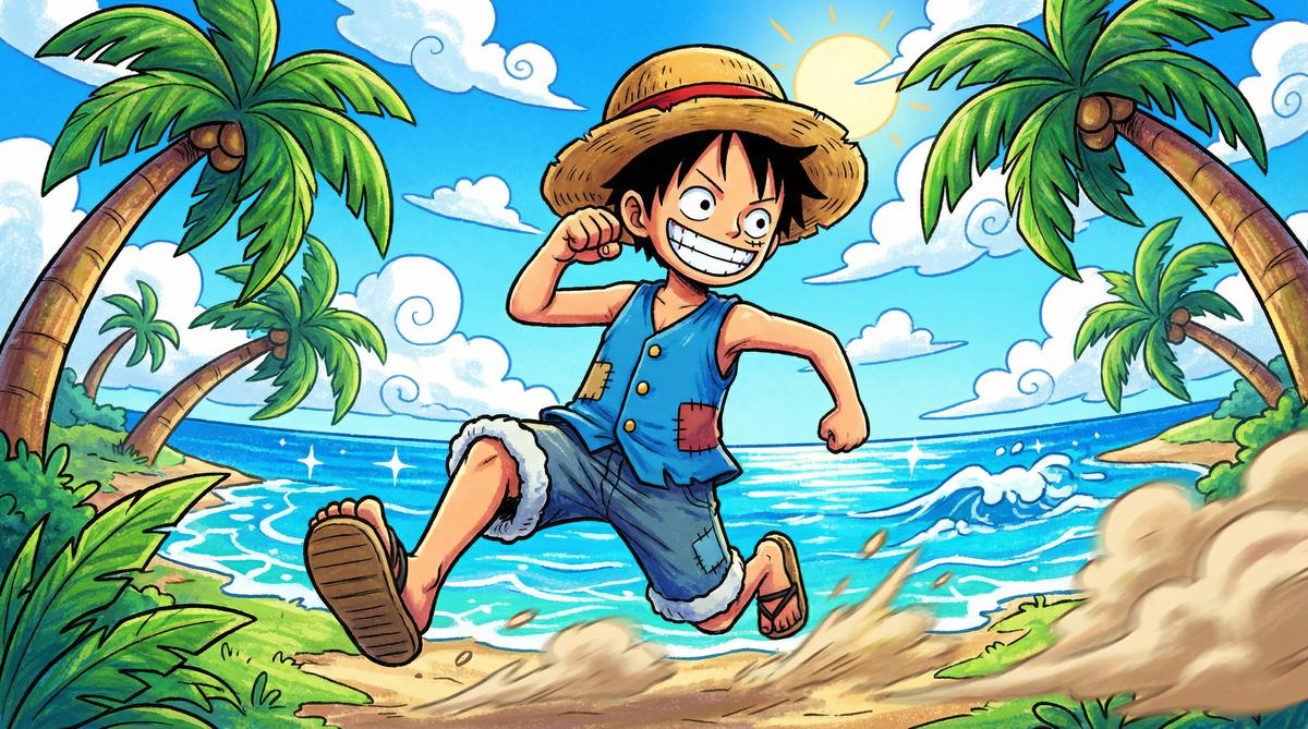 黄色仓库动漫视频 - 草帽少年的冒险之旅